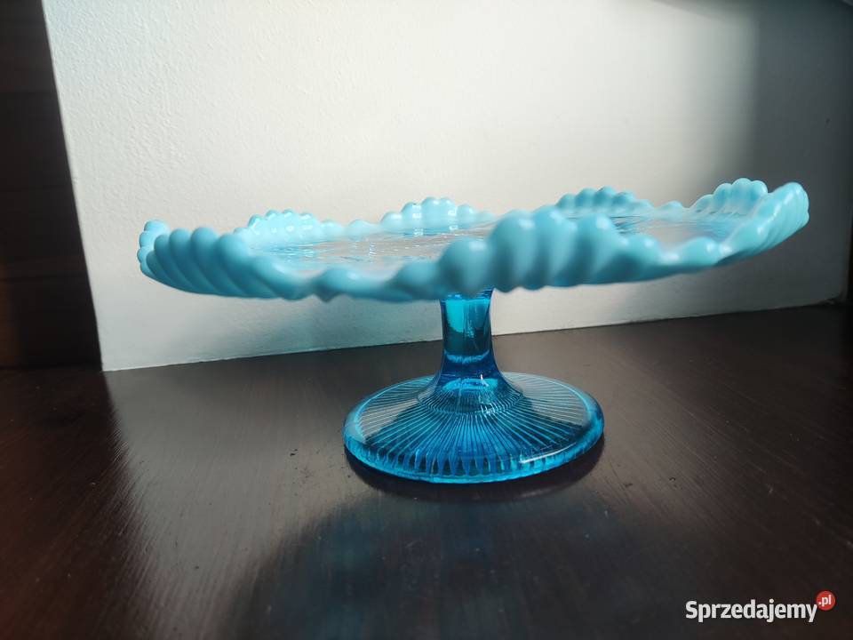 George Davidson szklana patera wzór Victoria Kraków