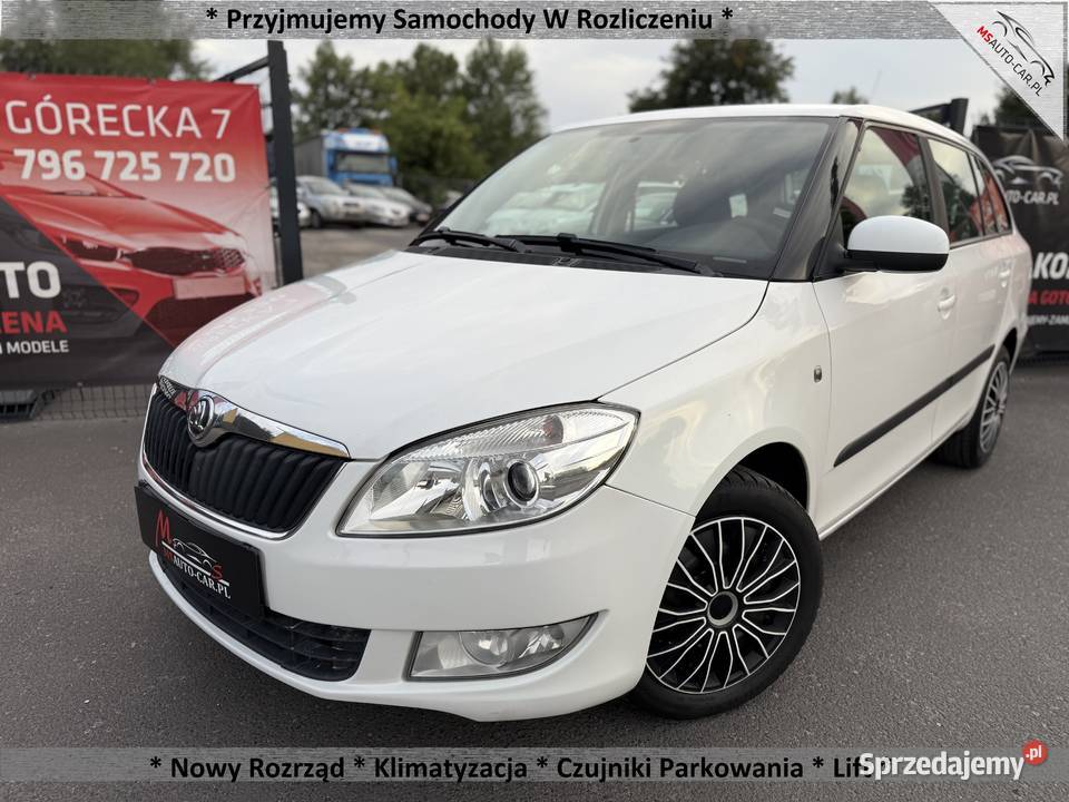 Skoda Fabia Salon 12 Benzyna Klima Czujniki manualna Poznań