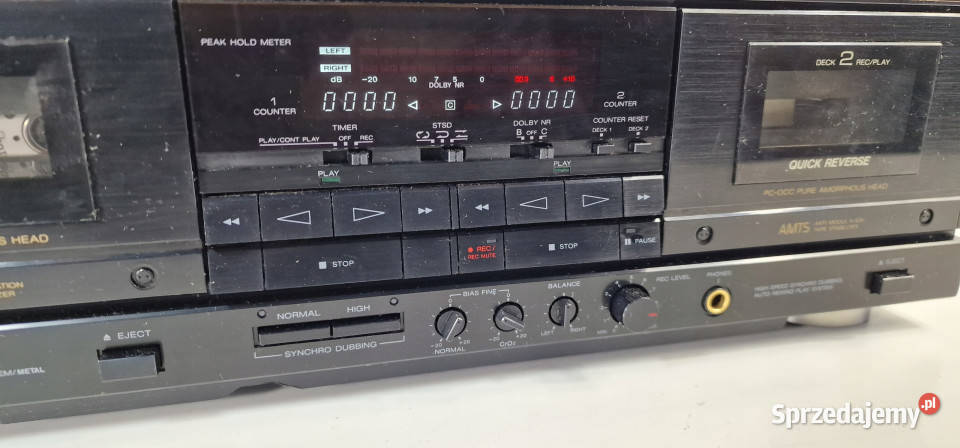 Magnetofon Cassette Deck Aiwa ADWX888 AD WX 888 Międzychód