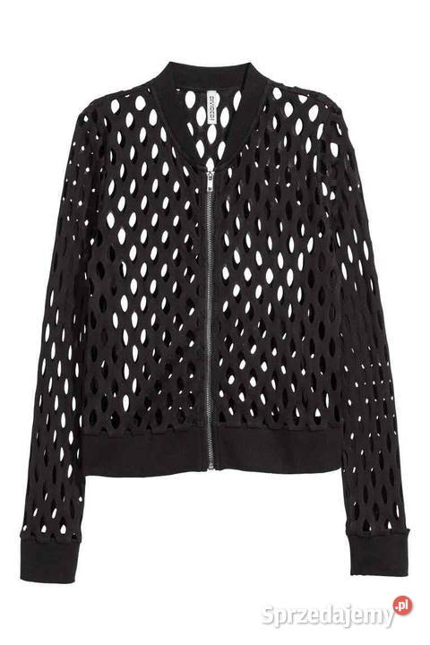 czarny sweter cardigan HM xs 34 bluzka kurtka Inowrocław