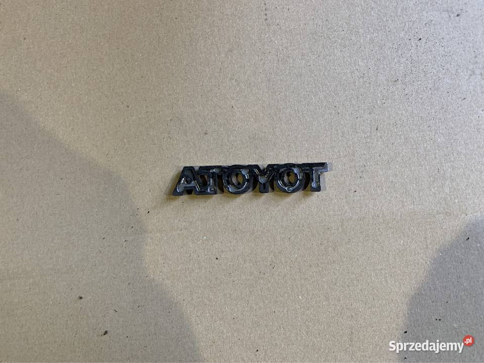 Znaczek emblemat Toyota corolla e12 Szczecin