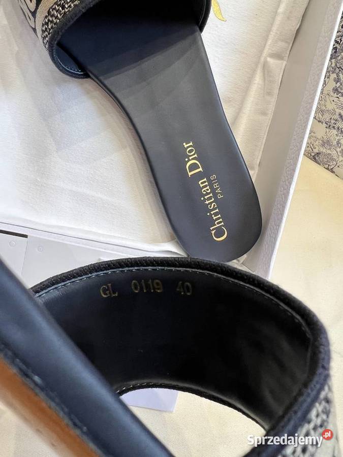 Klapki Dior Dway Slide Warszawa sprzedam
