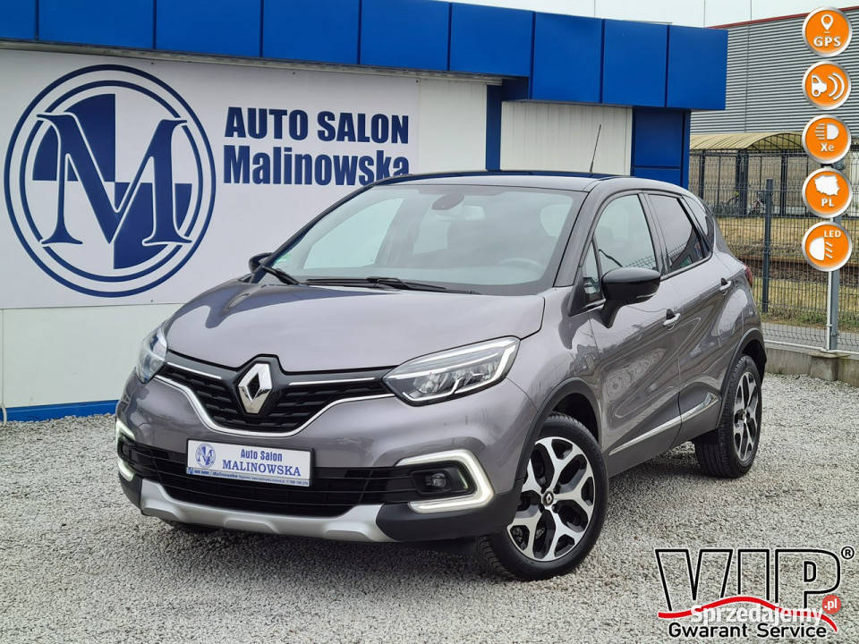 Renault Captur 48 Navi PDC Full Led Klimatronik centralny zamek Wągrowiec