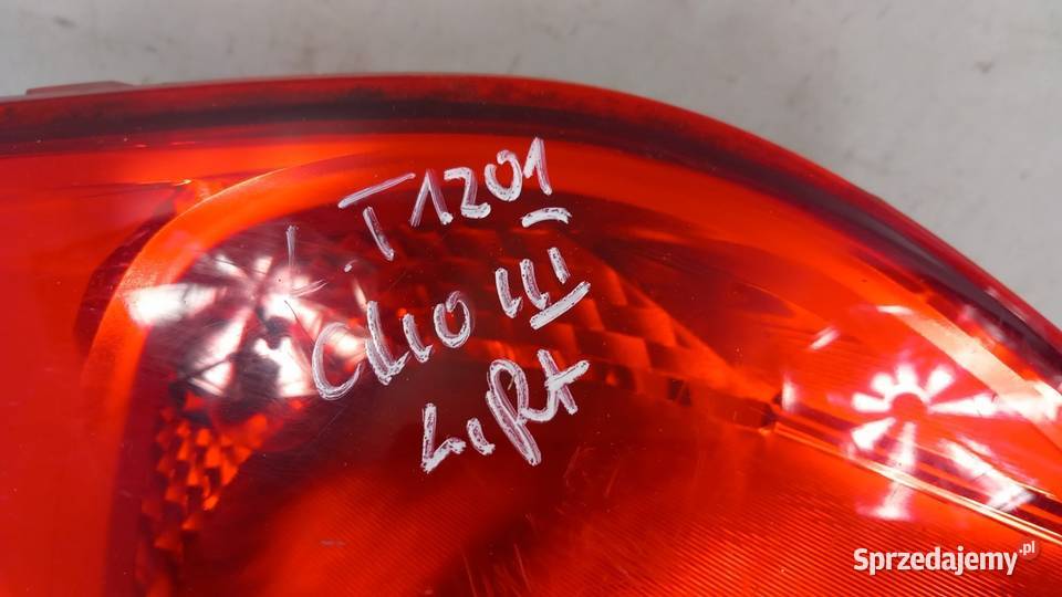 RENAULT CLIO III LIFT HB LAMPA TYŁ LEWA wielkopolskie Zbierkowo