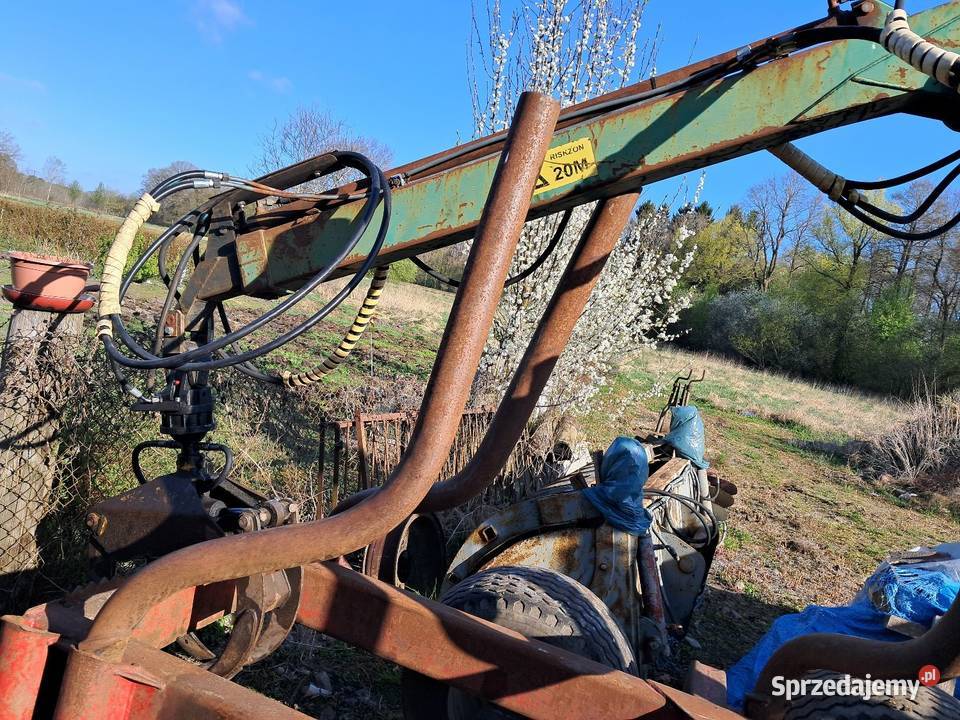 przyczepa leśna more maskiner SF 105 Płoty sprzedam