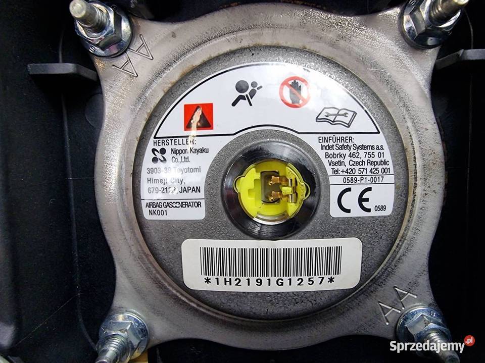 PODUSZKA AIRBAG NISSAN NOTE Lipno