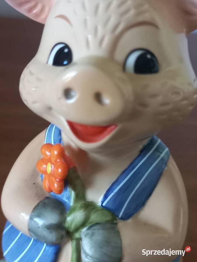 Figurka porcelanowa Świnka Siggi Goebel