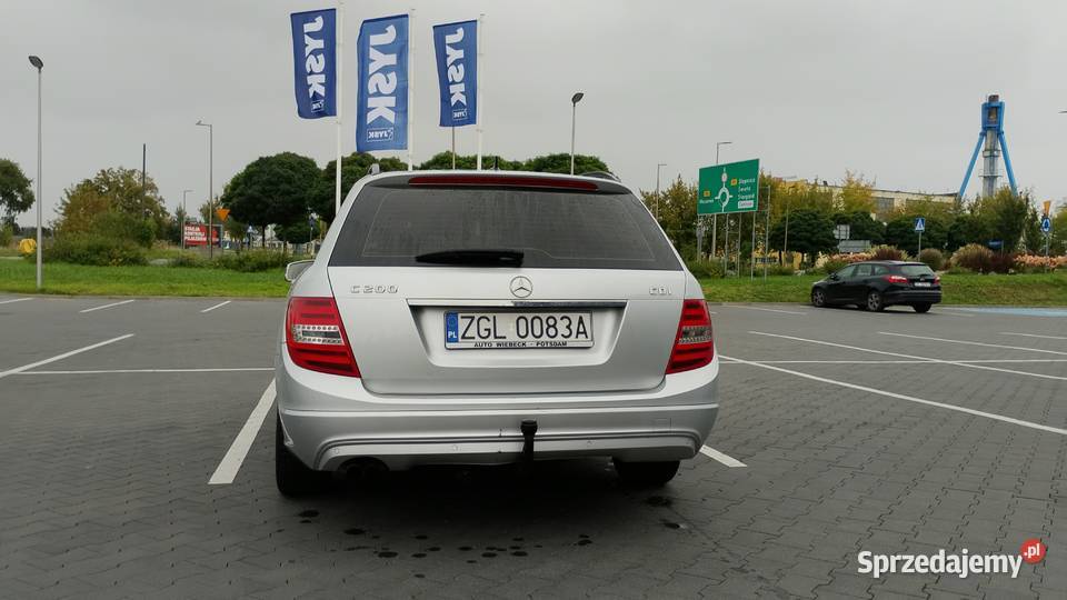 Mercedes CKlasse 21 Diesel Manual 2013 Lift zachodniopomorskie Goleniów