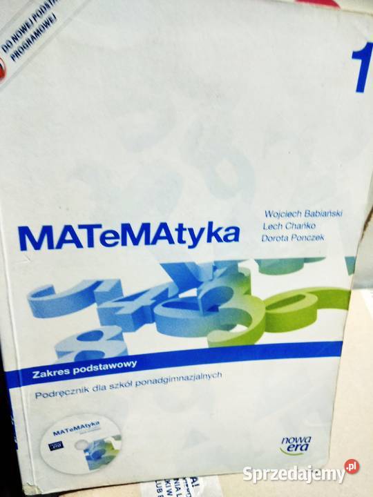 Matematyka 1 podręcznik ponadgimnazjalne szkolne Warszawa sprzedam