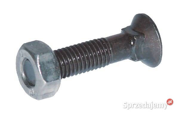 Śruba płużna 4kt z podsadzeniem M12x80 mm kl 109 Kamionna