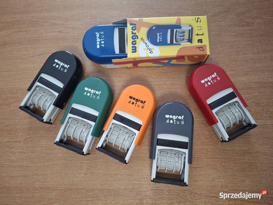 Pieczątka firmowa reklamowa z logo Wagraf tusz Kraków