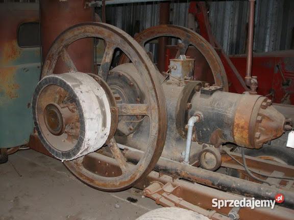 Zabytkowy silnik stacjonarny