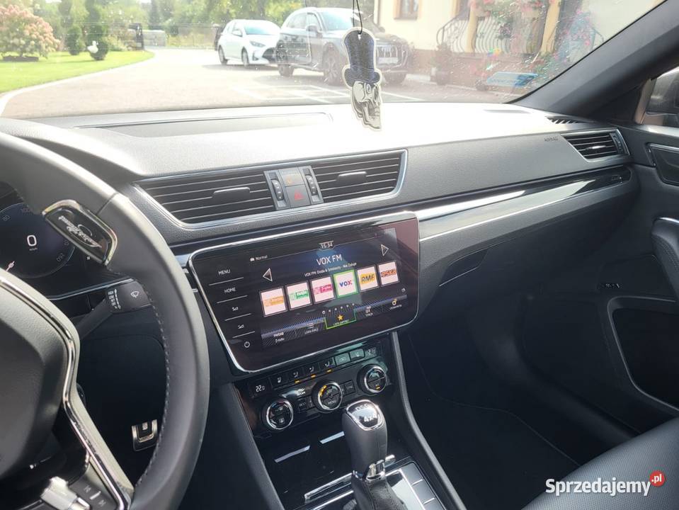 Skoda Superb 4x4 LaurinKlement 20 TDI 39000 asystent pasa ruchu mazowieckie Siedlce
