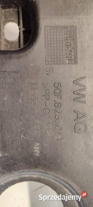 VW TIGUAN II OSŁONA PODWOZIA LEWA 5QF825101A