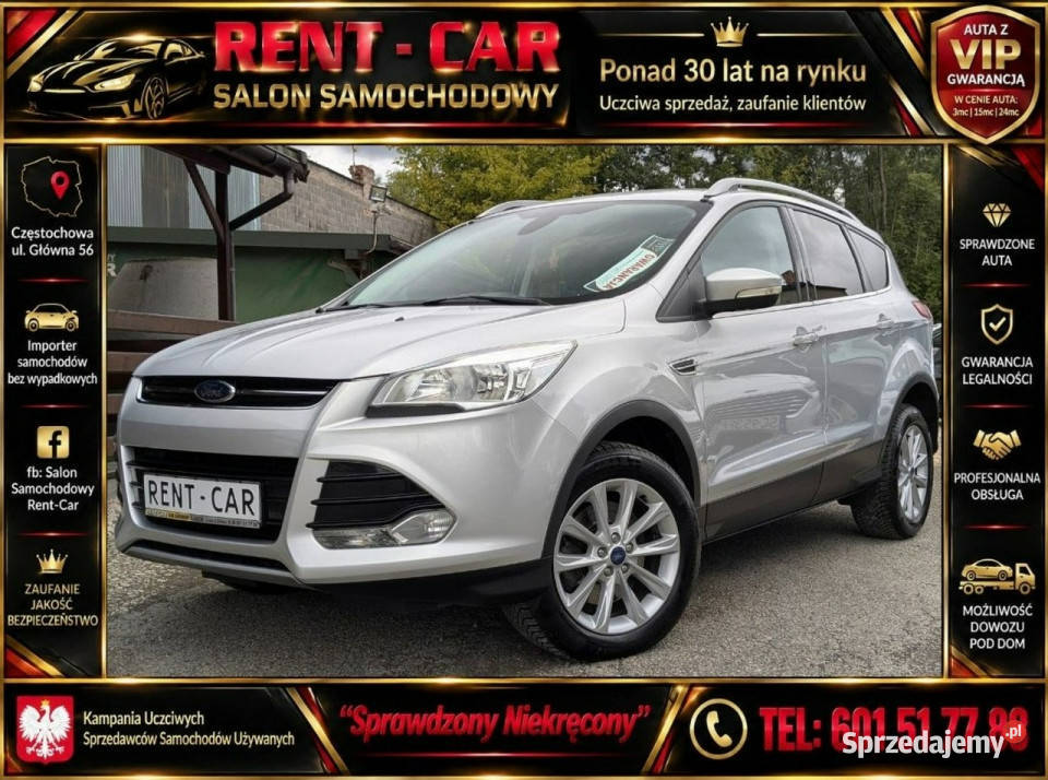 Ford Kuga 20TDCiOPŁACONY isofix Częstochowa sprzedam