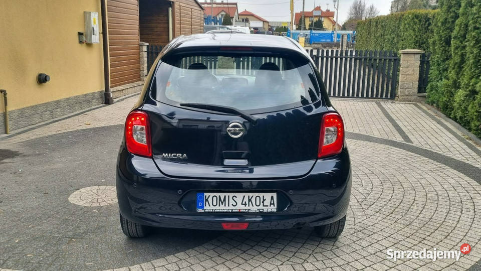 Nissan Micra Lift Climatronic Super Stan czarny mazowieckie Płońsk