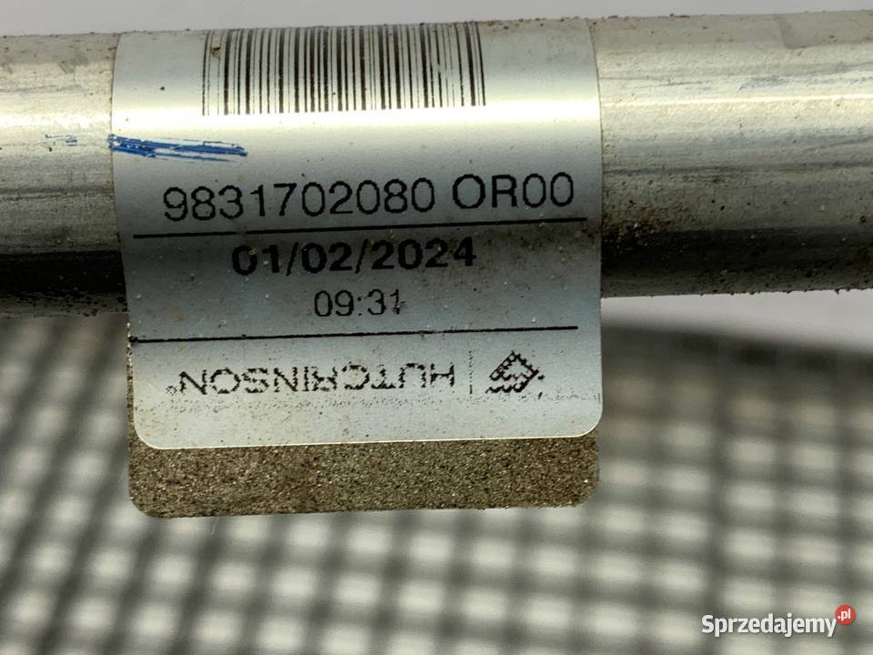 RURKA KLIMATYZACJI TOYOTA PROACE 9831702080 15 osobowe sprzedam