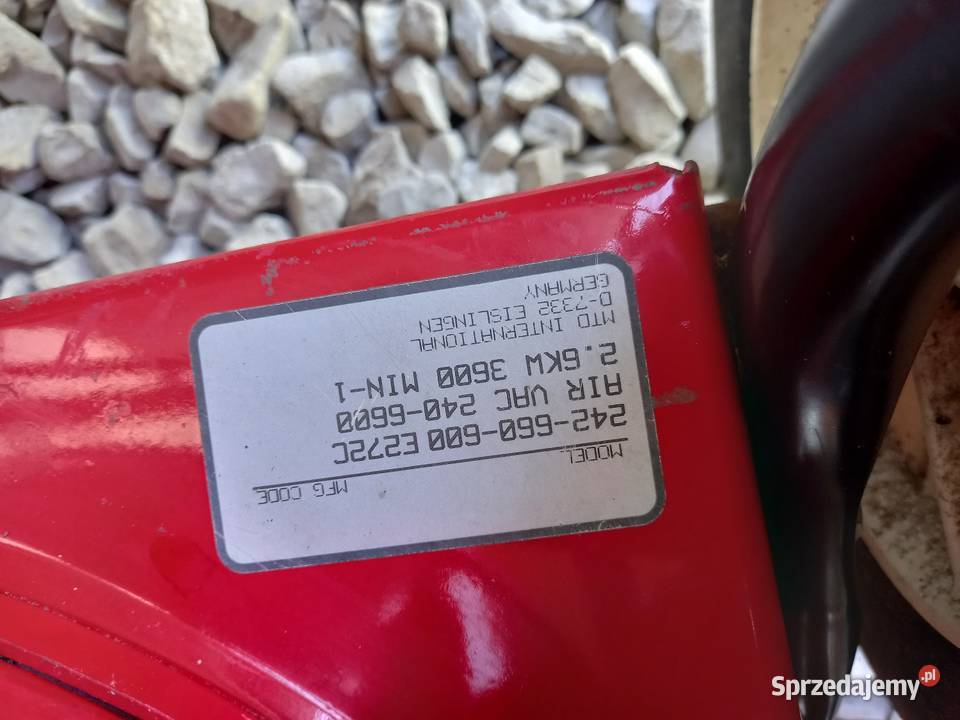 Odkurzacz spalinowy do lisci MTD Briggsstratton Dmuchawy do liści podkarpackie sprzedam