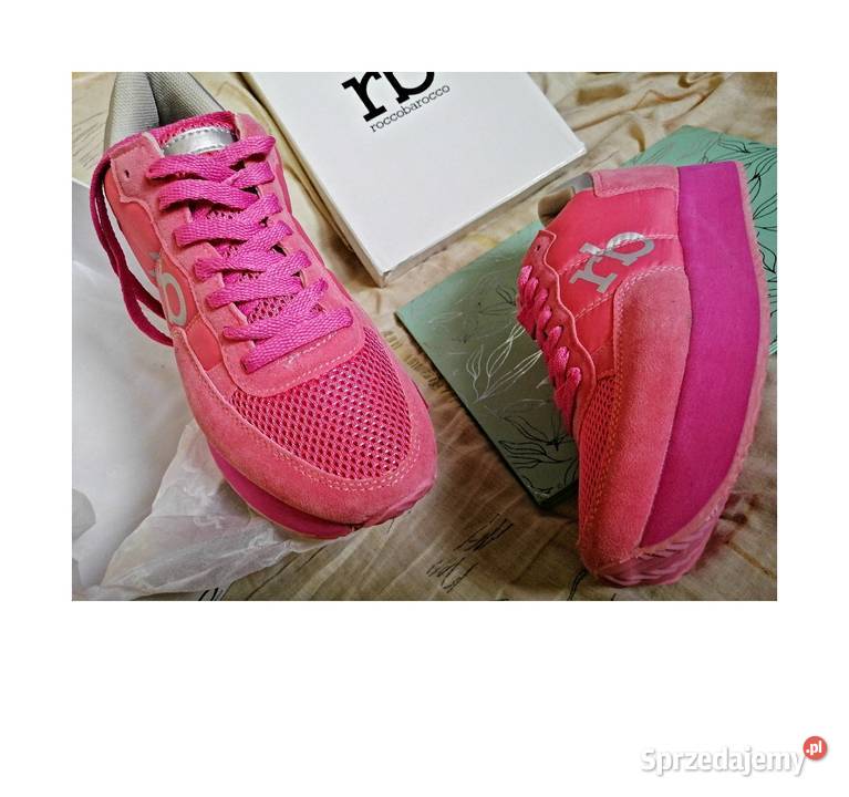 ROCCOBAROCCO sneakersy półbuty w sportowym stylu Półbuty Leszno