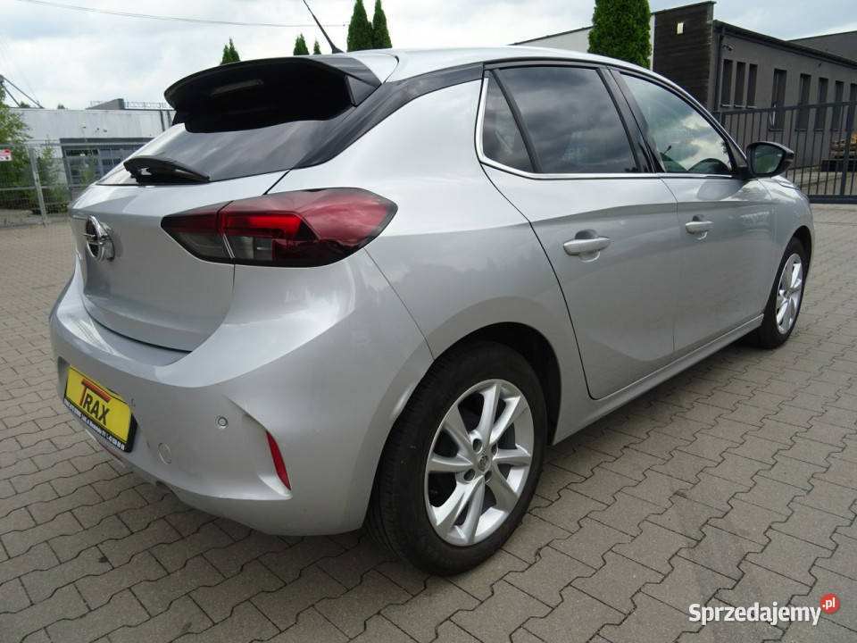 Opel Corsa 12 100 ELEGANCE przebieg to 24661 F srebrny Łódź