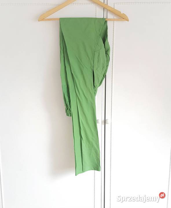 Nowa suknia balowa XS 34 zielona cekiny haft Szczecin