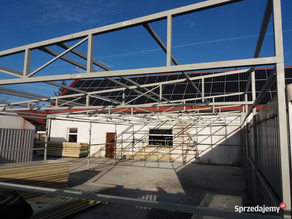 Wiata Hala Konstrukcja Stalowa 7x15 Jelcz-Laskowice