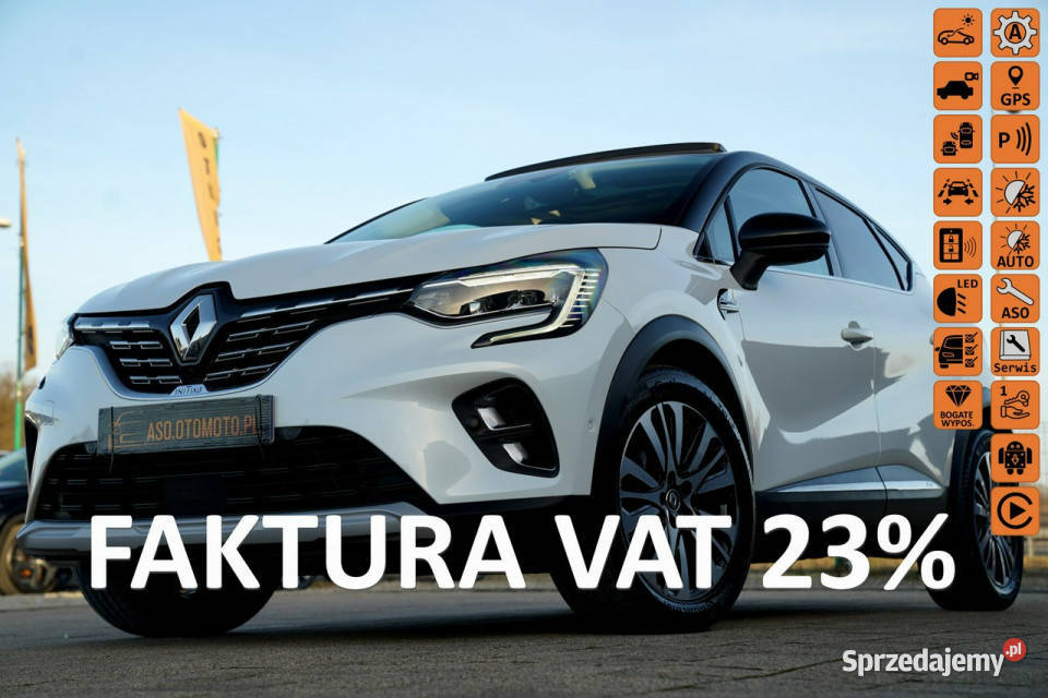 Renault Captur INITIALE PARIS nawi skóra kamera centralny zamek Otmuchów