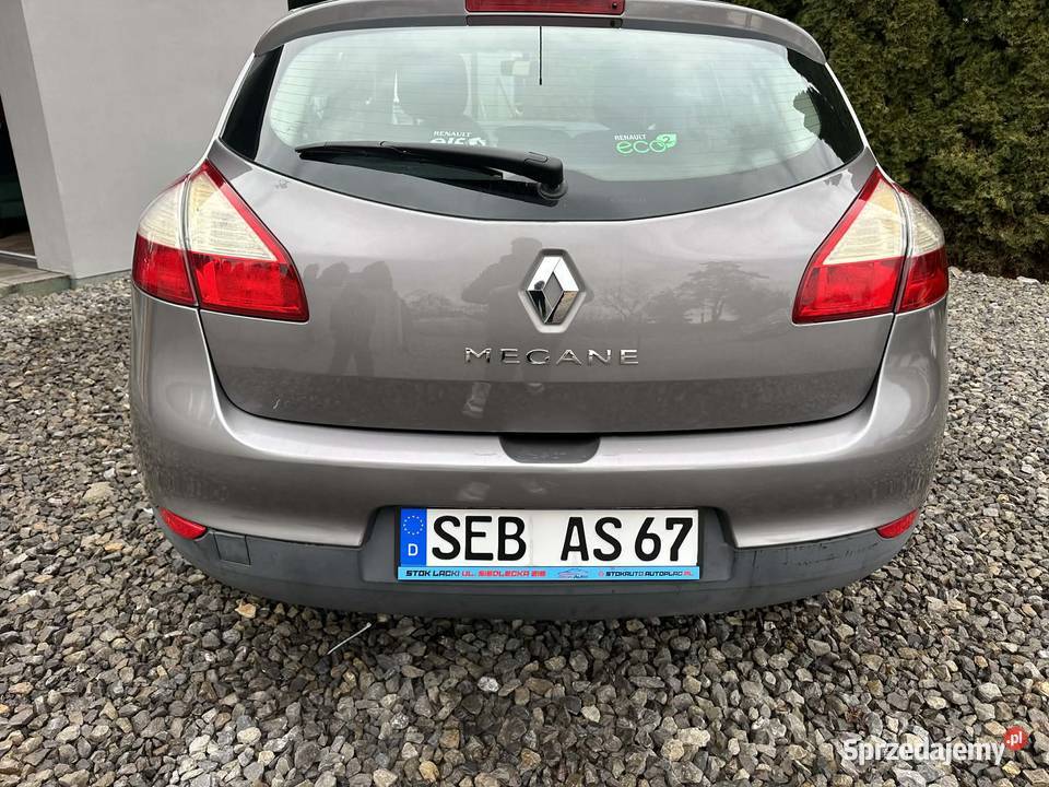 Renault Megane III 16 16 benzyna sprowadzona z Megane mazowieckie Stok Lacki