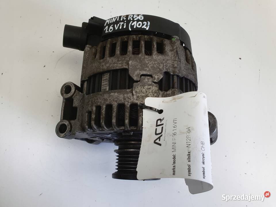 ALTERNATOR Mini Cooper R56 16 16V VTi 757565080 Rudka
