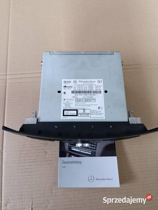Mercedes W204 Nawigacja Radioodtwarzacz CD Radio Pszczyna