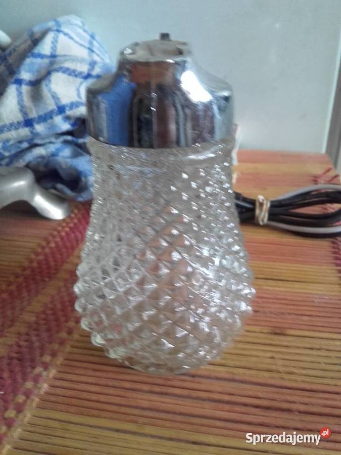 Szkło białe i kolorowe kryształy wielokolorowy Wyposażenie wnętrz Warszawa sprzedam