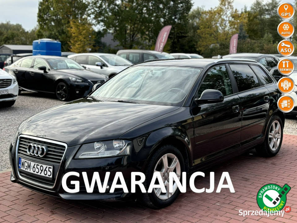 Audi A3 Gwarancja ASO 8P 20032012 podgrzewane fotele Sade Budy