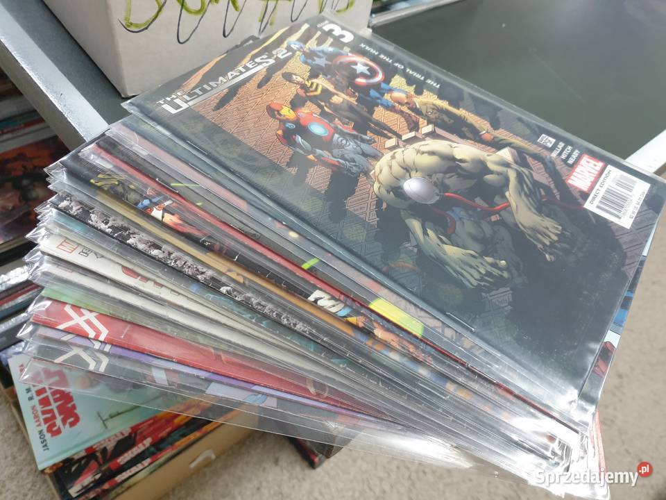The Ultimates kolekcja 23 komiksów Marvel USA Superbohaterowie Gdynia