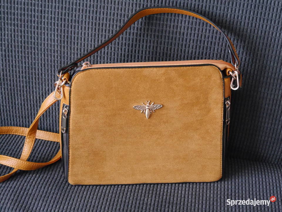 Świetna torebka miedziana nowa Dla kobiet