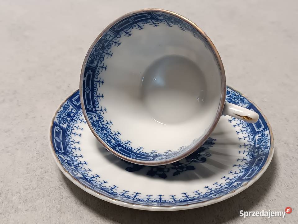 Porcelana Duet Blau Filiżanka Kobaltowy Wzór zachodniopomorskie Dobrzany sprzedam