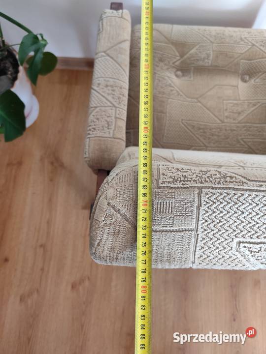 Fotel klubowy PRL do odświeżenia renowacji 2 Toruń