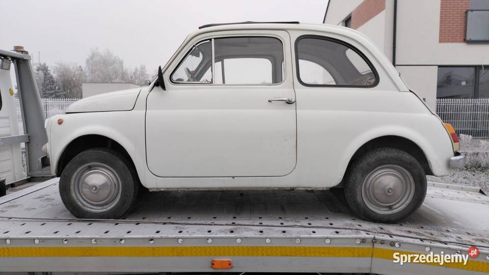 Fiat 500F 110 F Berlina dokumenty i odpala Kostrzyn