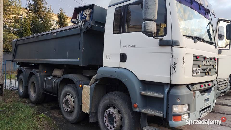 MAN TGA Wywrotka Bourdmatic burty hydrauliczne diesel Wywrotki Dąbrowa Górnicza