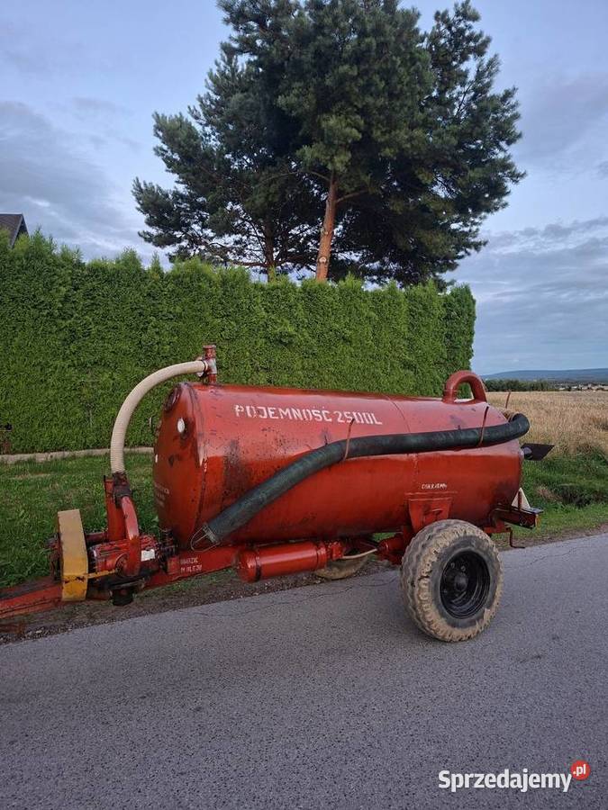 Beczkowóz 2500l Krajno-Parcele