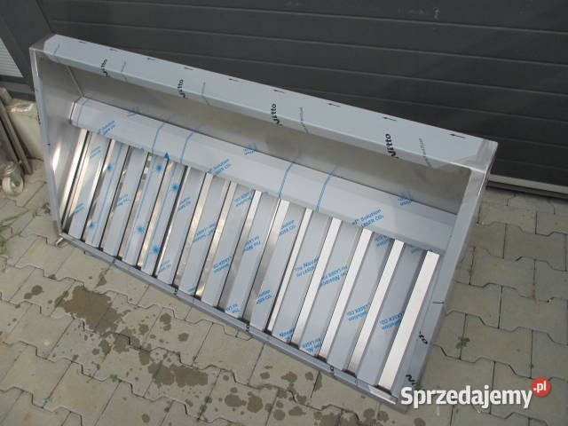 Solidny Okap Gastronomiczny z Filtrami 1507040 Gastronomia Ostrów Wielkopolski