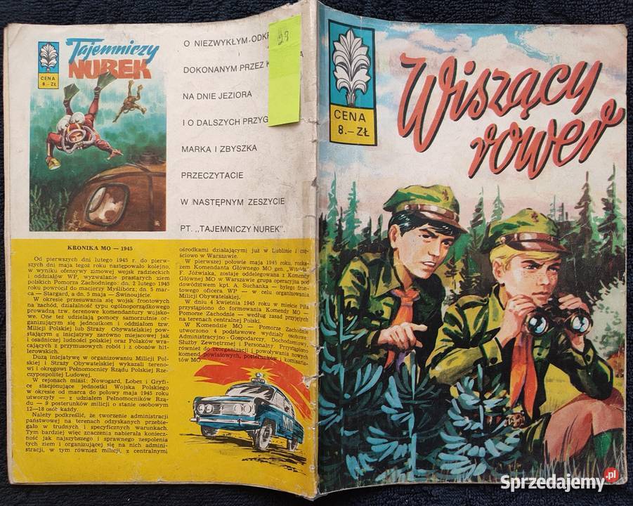 Kapitan Żbik wydania I 8 zeszytów Warszawa