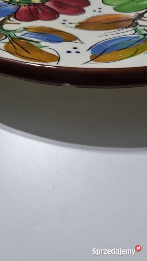 Talerz Dekoracyjny Ozdobny Ceramika Hiszpanska Wola Podłężna