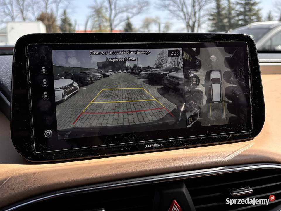 Hyundai Santa FE 2022 asystent pasa ruchu Warszawa