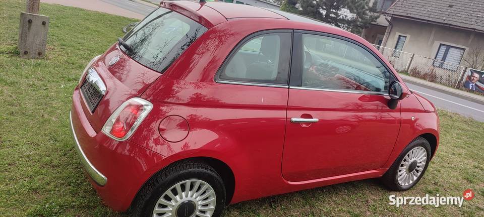 Fiat 500 12benzpanorama dach klimatyzacja śląskie Pszczyna sprzedam