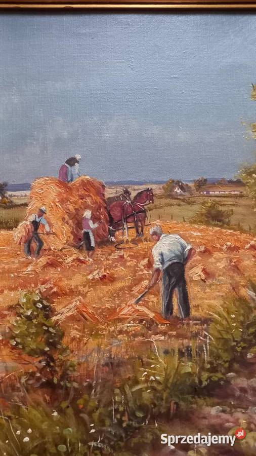 Obraz olejny sygnowany Gorzów Wielkopolski