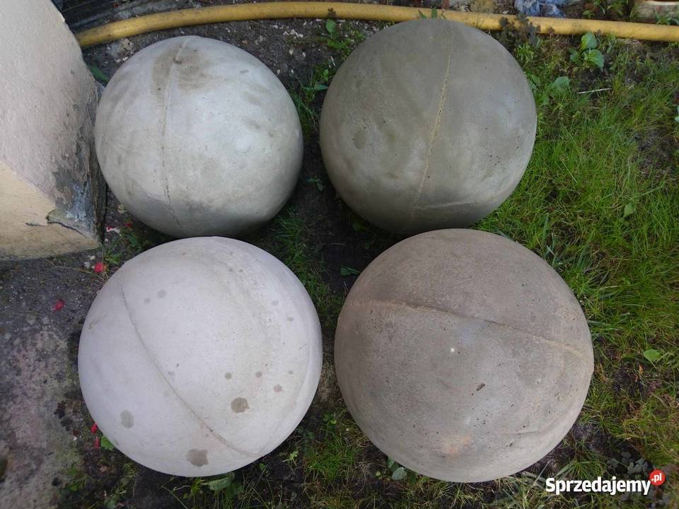 Kula betonowa ogrodowa cementowa 50 pełna kule łódzkie Łódź