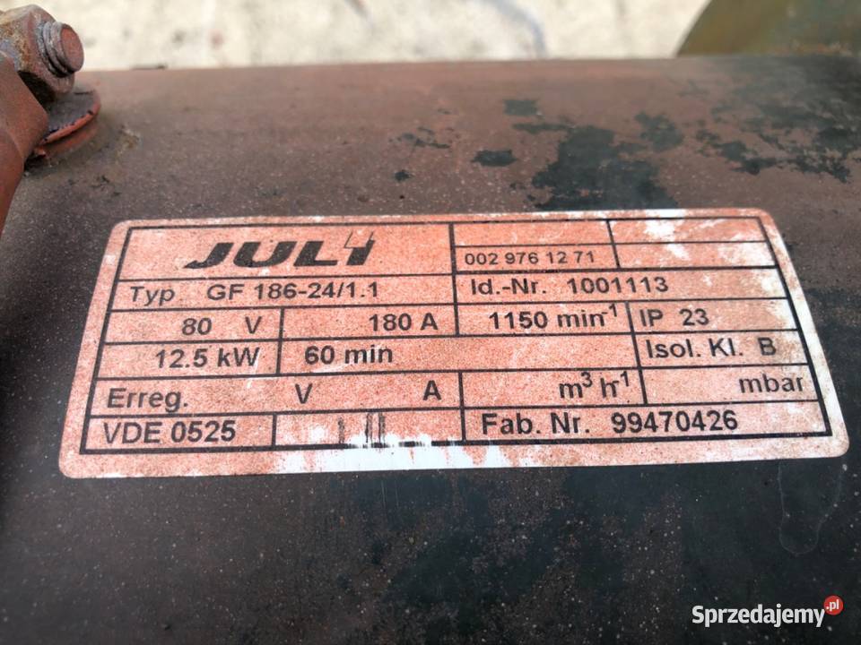 OŚ PRZÓD Z NAPĘDEM ELEKTRYCZNYM LINDE Linde E 40