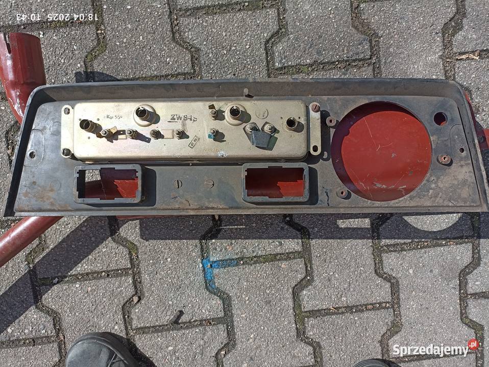 Oryginalna obudowa zegarów kokpit ŻUK NYSA Wrocław