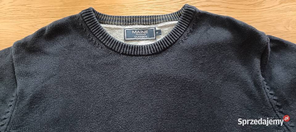 Męski sweter MAINE England Classics 100 bawełna Warszawa