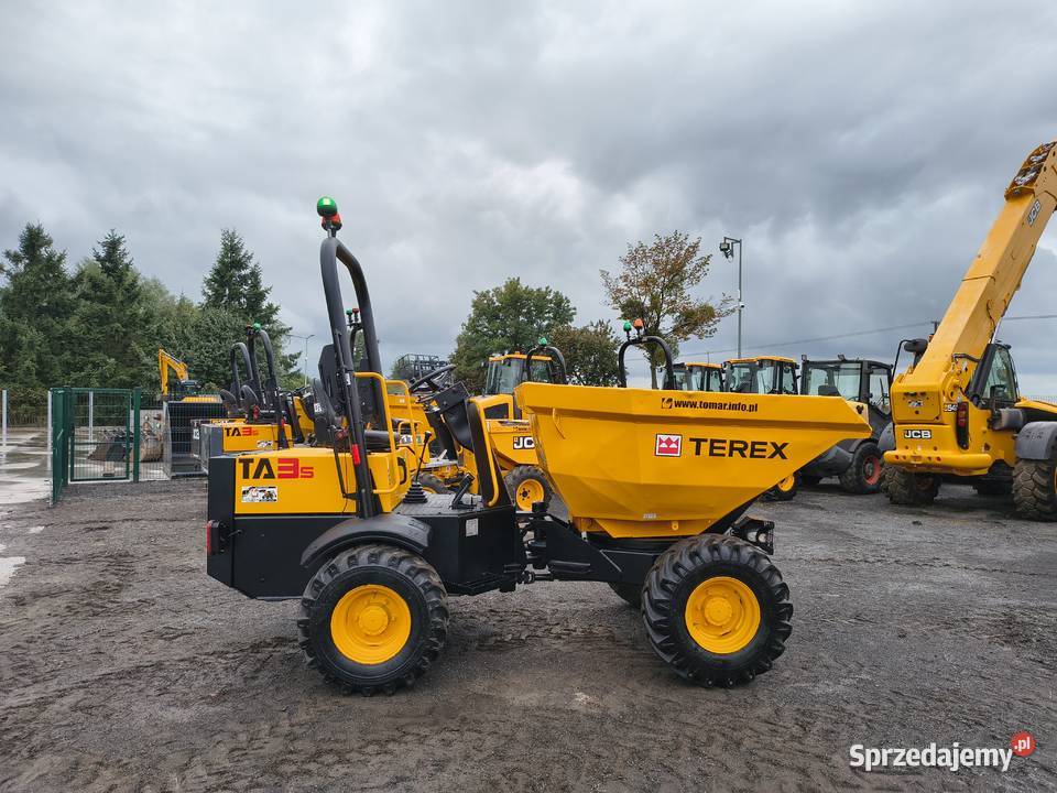 WOZIDŁO BUDOWLANE OBROTOWE TEREX 3 TONY JCB AUSA Rok produkcji 2014 Krotoszyn